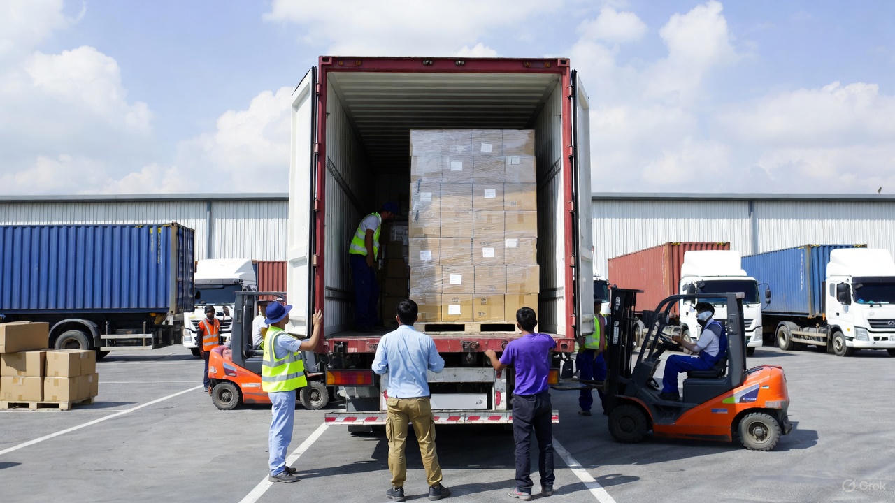 Yogayog LTL Truck Loading